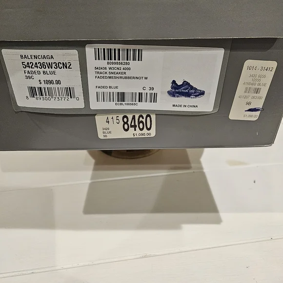 Balenciaga Blue Sneakers